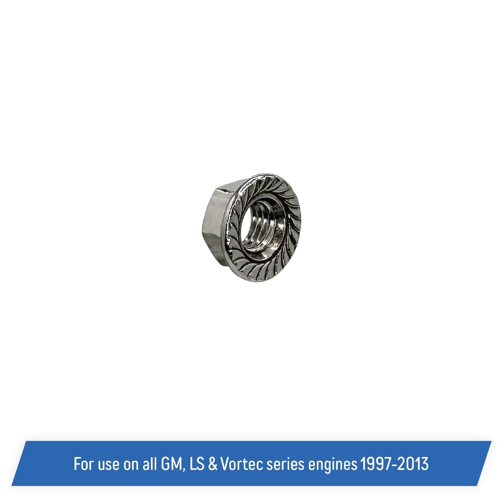 Windage Tray Nuts For Chevy GM LS Vortec Engines M8x1.25 10 Pack