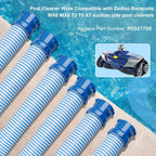 Pool Twist Lock Hose for Zodiac Baracuda MX6 MX8 X7 T5 R0527700 39 6 Piece