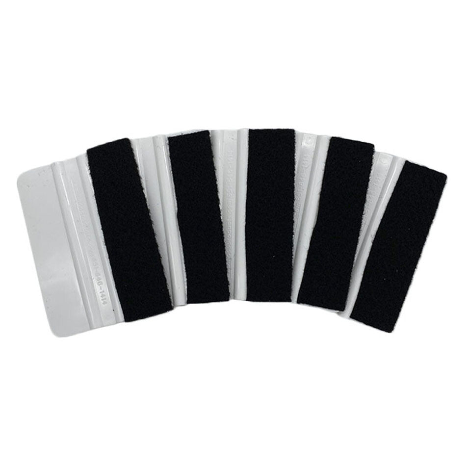 4 Inch Felt Edge Vinyl 3M Wrap Window Tint Application Squeegee 5 Pack