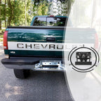 Metal Tailgate Handle And Plastic Bezel Set For GMC C K 1500 2500 3500 1988 2000