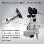 Ignition Lock Cylinder Switch & Housing for 2000 2007 Chevy Silverado GMC Sierra
