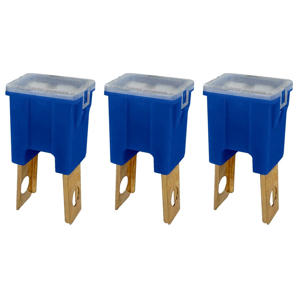 100A Straight Male Fuse Cartridge FLM PAL Auto Link for Car Truck RV SUV 3 Pack