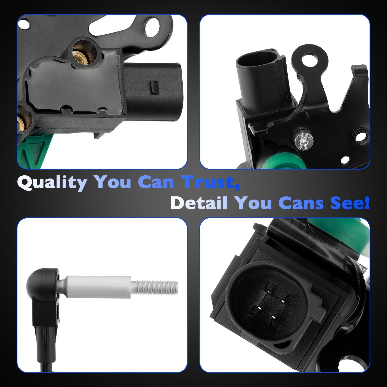 Front LH & RH Air Suspension Height Level Sensors for Audi A6 A8 S7 S8 12 18 2x
