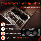 LB5Z 7813562 AB Center Dual Cup Holder For Ford Explorer 2020 2025