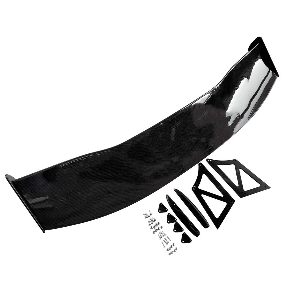 Carbon Fiber Trunk Black Spoiler Wing for Audi A3 S3 RS3 Type-8V 2013-2020