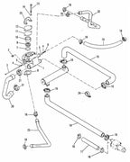Thermostat Housing Sleeve for MerCruiser Marine Engines 23-806922