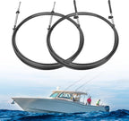 Outboard Throttle Shift Control Cables 16FT GEN 1 for Mercury MerCruiser 2Pcs