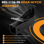 093-1136-98 Trailer Hitch Kit for Bad Boy Maverick 2021-Up Black 2 Inch