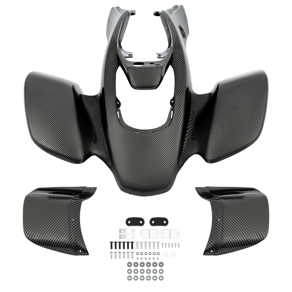 For Honda TRX 400EX 1999 2004 Front Fender ABS Carbon Fiber Printing 11739 30