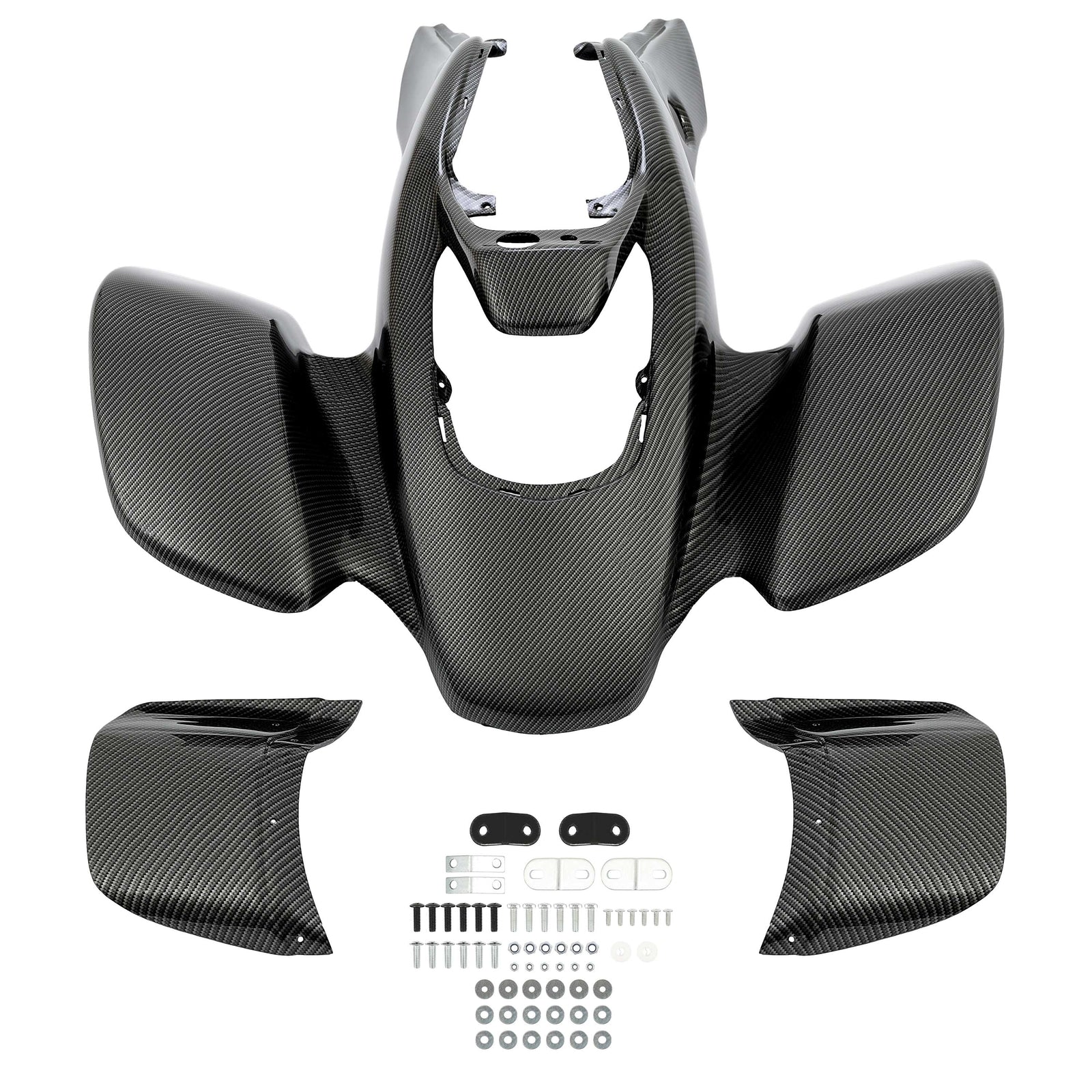 For Honda TRX 400EX 1999 2004 Front Fender ABS Carbon Fiber Printing 11739 30