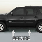Chrome Running Board Trim Molding Package for Chevy Tahoe Suburban 2007-2014