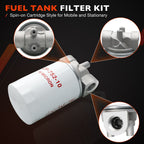 CP75210 3/4 NPTF Oil Filter with 10 Micron Hydraulic for Tractors Log Splitters