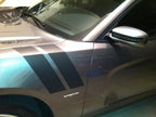 4 Dual Fender Stripe Hash Mark Decal Graphic Kit for Dodge Charger