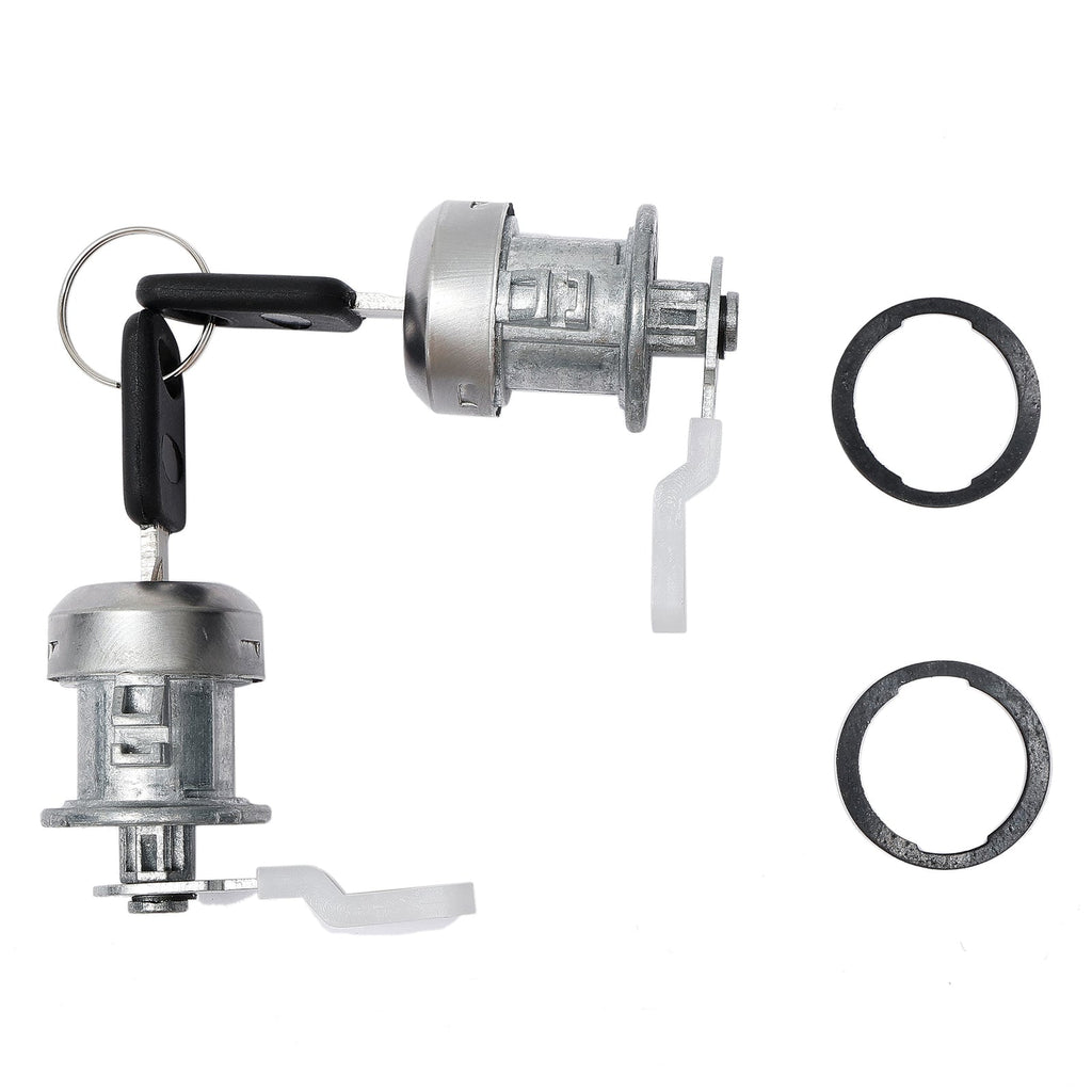 Ignition Switch Door Lock Cylinder with Keys for Ford 97 07 F150 250 Super Duty