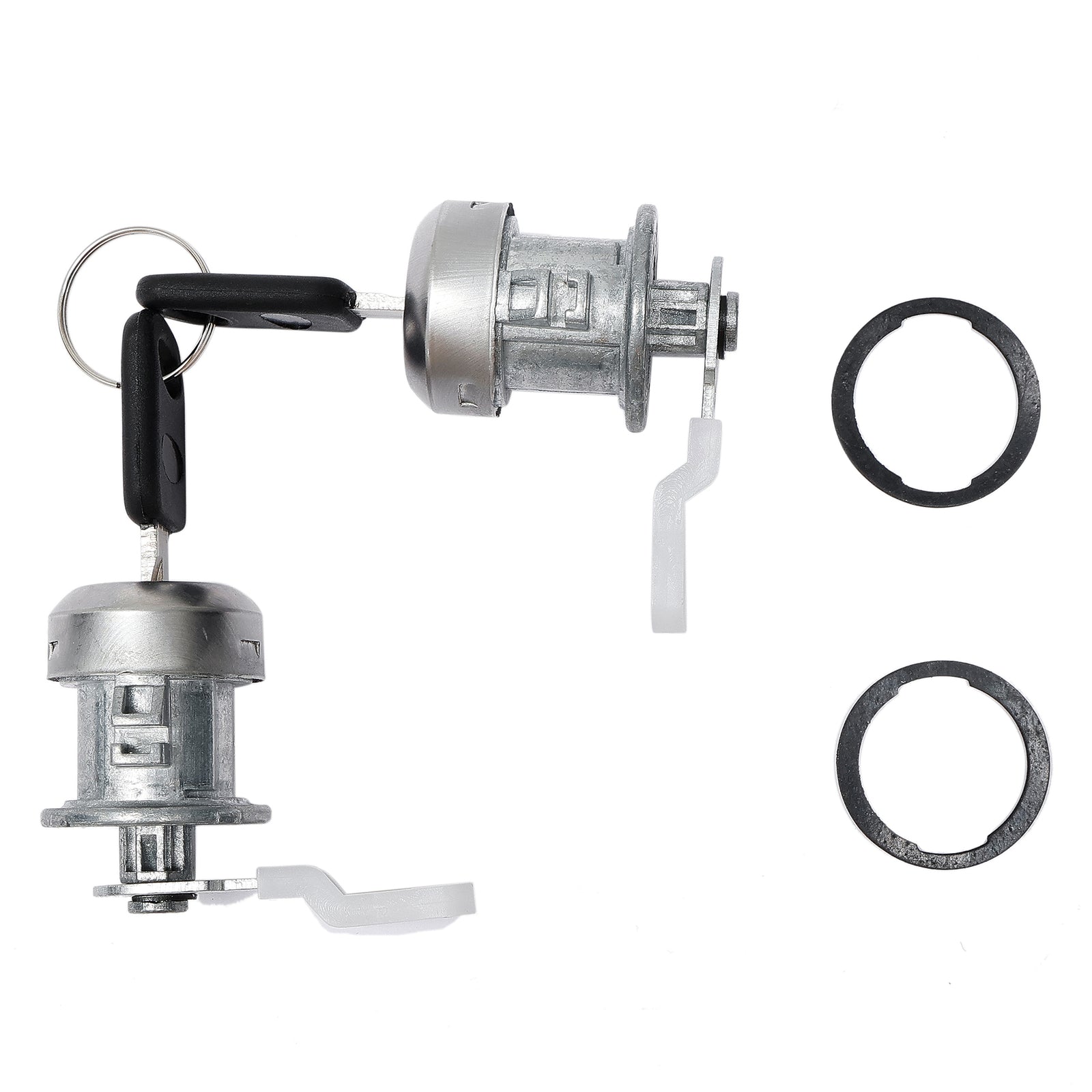 Ignition Switch Door Lock Cylinder with Keys for Ford 97 07 F150 250 Super Duty