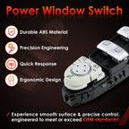 Master Power Window Switch Driver and Passenger for Mercedes Benz C300 C350E C43