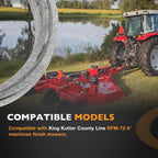 167148 Deck Belt 151x5/8 In For King Kutter RFM72 6 Ft Finish Mower County Line