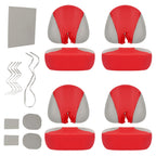 Red Gray Full Set Seat Covers for Sea-Doo Speedster 150 2007-2011