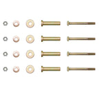 Mower Deck Anti Scalp Wheel Kit for Exmark 103 3168 116 9981 Kubota 4 Piece