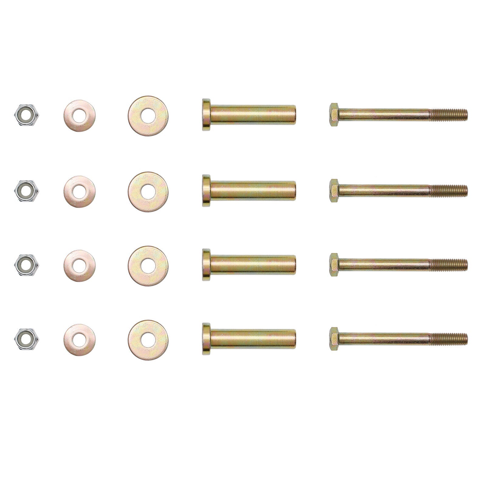 Mower Deck Anti Scalp Wheel Kit for Exmark 103 3168 116 9981 Kubota 4 Piece