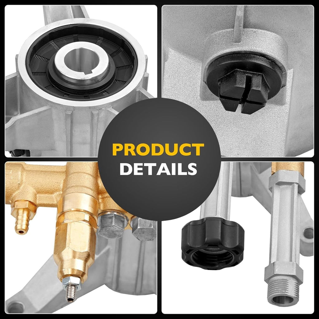 7/8 Shaft 2800 PSI 2.5 GPM Pressure Washer Pumps For AR 202605GS RMW25G28 EZ