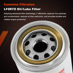 LF3972 Oil Filter for Dodge Ram 2500 1989 2015 Cummins 5.9L 6.7L 3 Pack