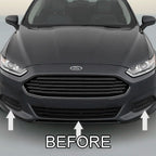 Chrome Grille Grill Trim for Ford Fusion 13 to 18 14 15 16 17