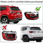 Left Driver Side Rear Tail Light Lamp for Jeep Compass 2017-2020 Brake Light