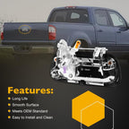 80867 Tailgate Handle with Lock Cylinder Key for Toyota Tundra 00 06 69090 0C010