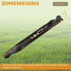 2105300125A 20 Inch Lawn Mower Deck Blade for MNA152505 MNA152701 Black