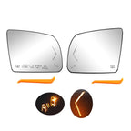 Heated Mirror Glass With BSM Signal Kit for Toyota Tundra 2007 2020 Left Right