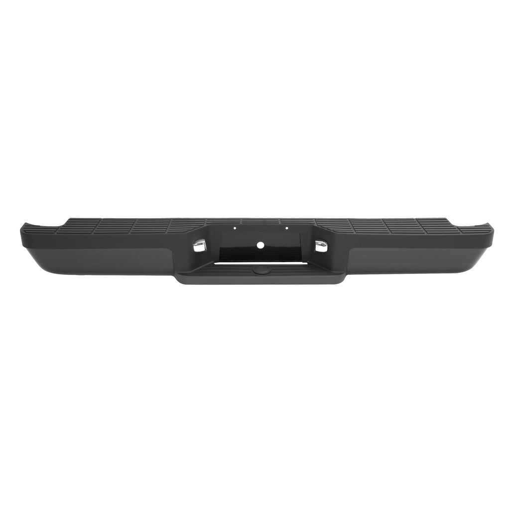 Black Steel Rear Bumper Assembly Face Bar For 1993-2011 Ford Ranger Styleside