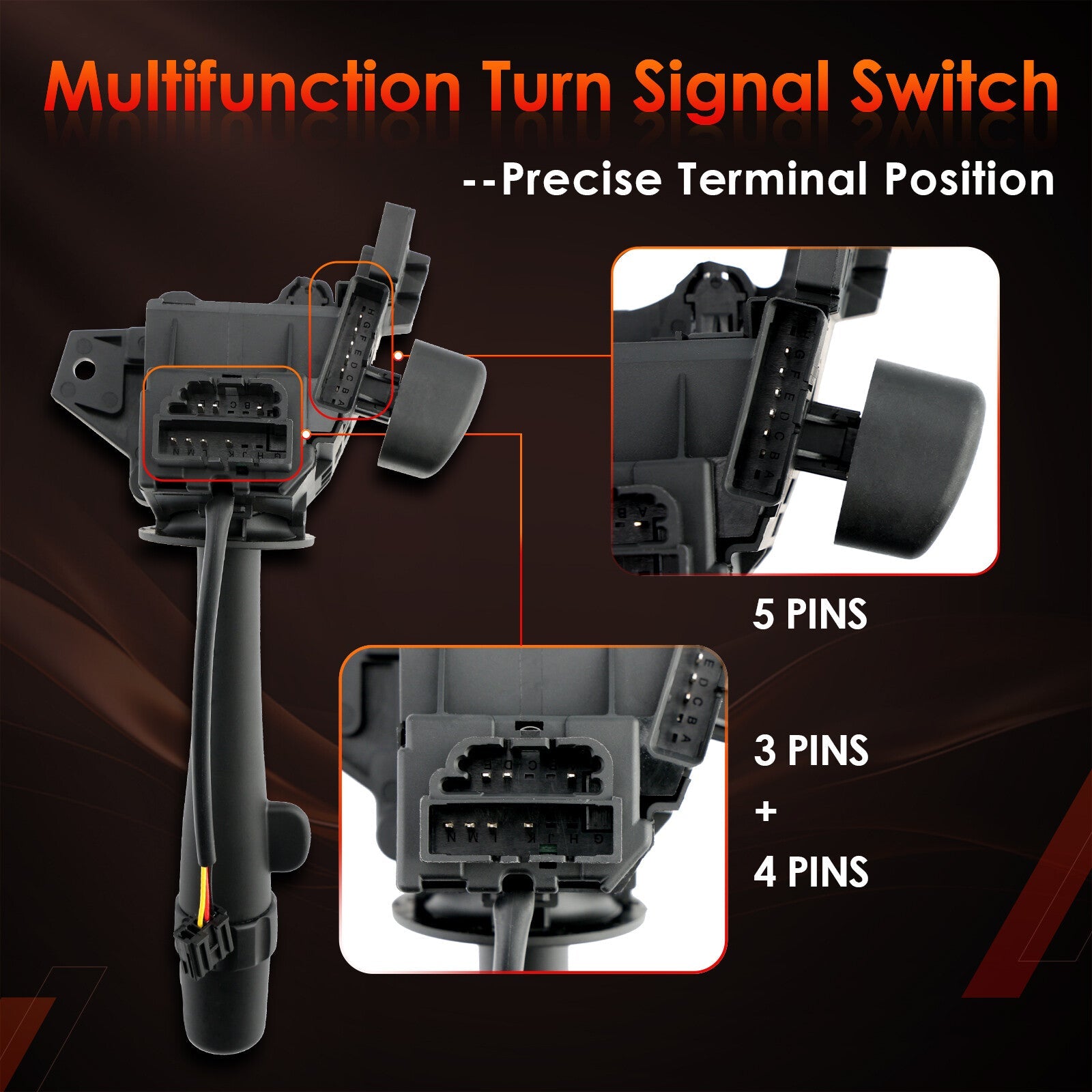 Turn Signal Windshield Wiper Switch For 2007 2014 Chevy Tahoe Suburban GMC Yukon