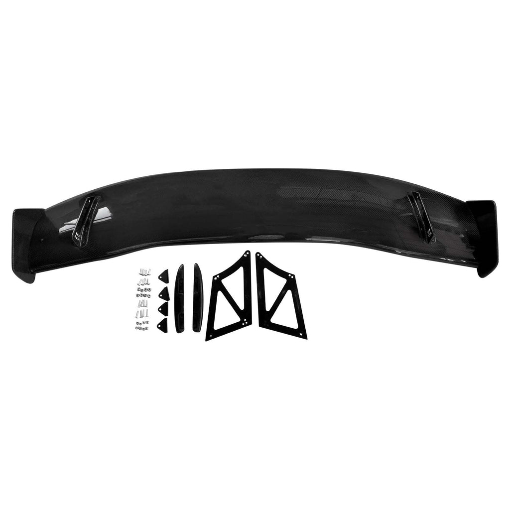 Carbon Fiber Trunk Black Spoiler Wing for Audi A3 S3 RS3 Type-8V 2013-2020