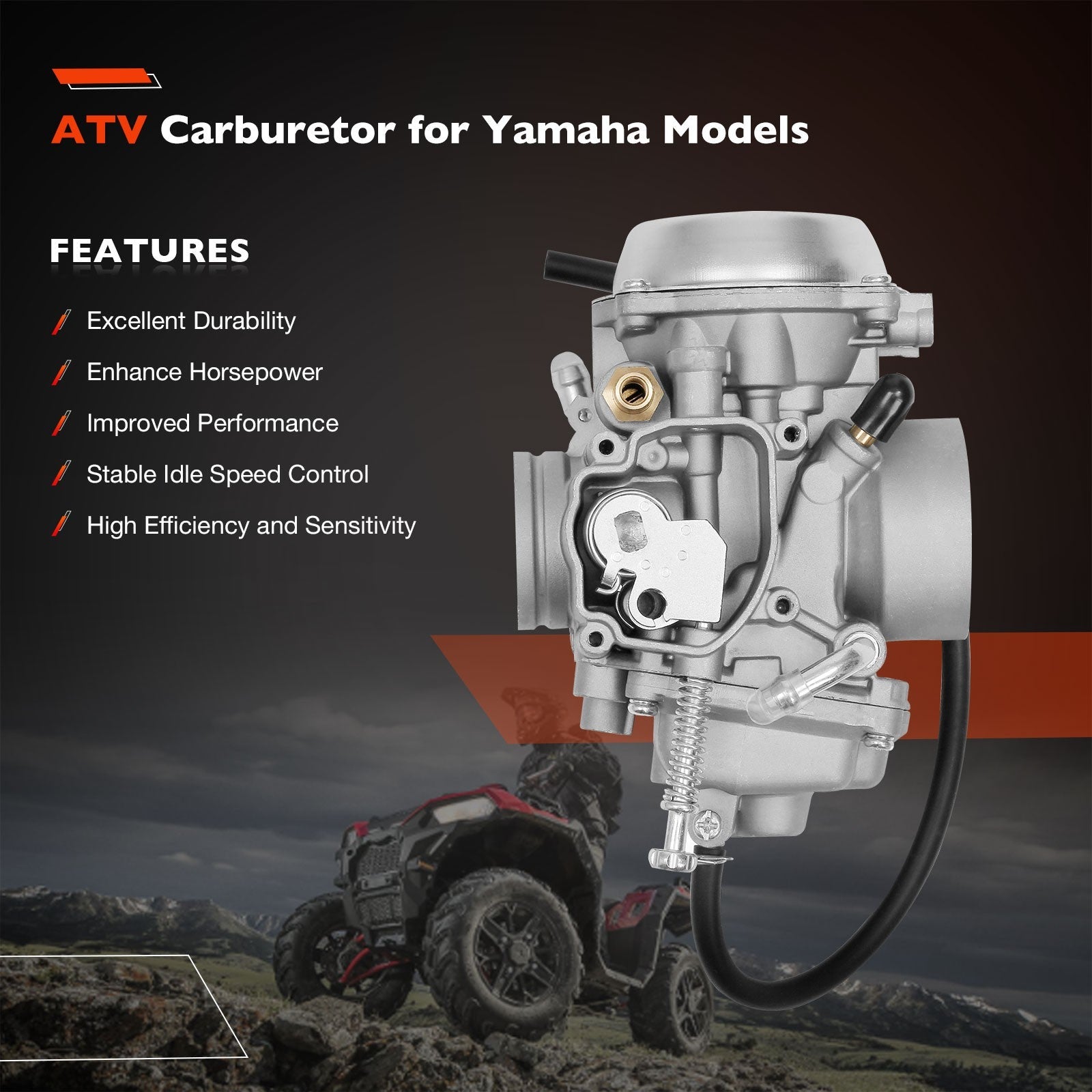 Carburetor for Polaris Sportsman 500 300 400 Magnum 425 Ranger 500 425 400
