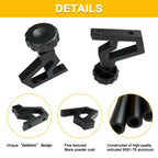 Hi Lift Jack Mounting Bracket Hood Hinge Kit for Jeep Wrangler JK 2007 2018