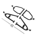 Black Front Extended A Arm for Yamaha Raptor 250 YFM250R 2008 2013 Powder Coated