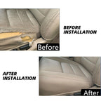 Left Driver Bottom Leather Seat Cover TAN for Ford F250 F350 Super Duty 2002-2007
