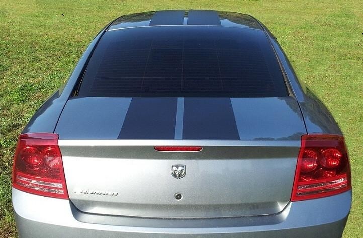 10 Inch Vinyl Rally Stripes Racing Stripe Kit Hood Trunk Roof for Dodge Charger