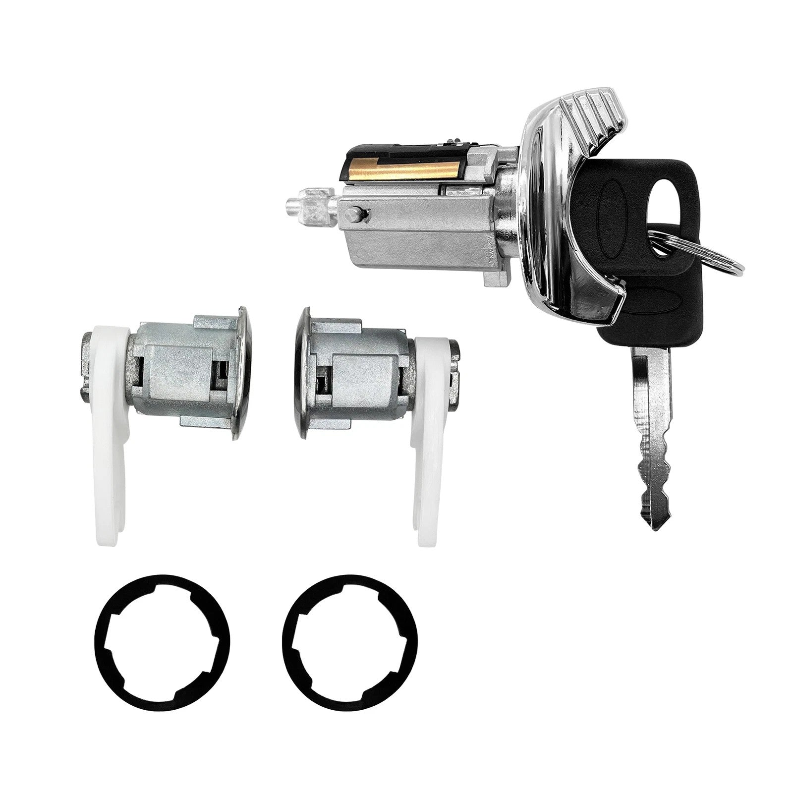 Ignition Switch & Door Lock Cylinder Set For Ford F150 F250 F350 Ranger 1990 95