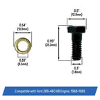 1502201 Pressure Plate Bolt Kit for Ford 289 460 V8 Engine 1968 to 1985 6 Pack