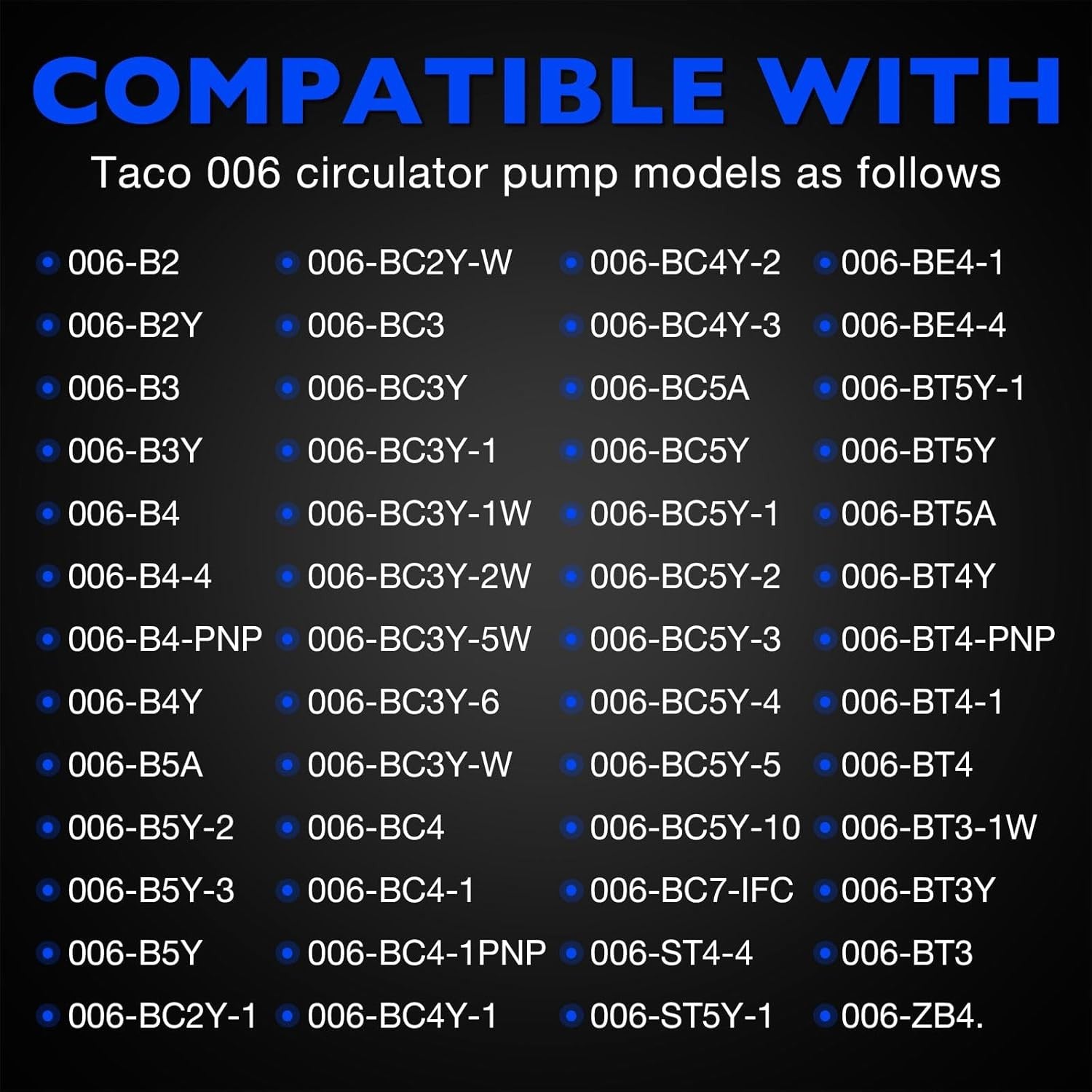 005-020RP Circulator Pump Cartridge Assembly Replacement For Taco 005 006 Series