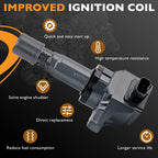 UF672 Ignition Coils for Honda Civic HRV for Acura ILX 1.8L 2.0L 12 20 5C1880