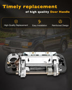 Exterior Chrome Door Handle Front Rear Left Right for 90-98 Toyota Land Cruiser