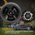 42710VR8N00ZA 8 Inch Lawn Mower Wheel for Honda HRN216 Series Rear 2 Pack