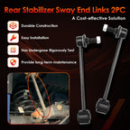 Rear Sway Bar End Links Kit for Chevy GMC Cadillac Hummer 2000 2020 2X