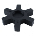 L225 Solid Type Flexible Rubber Spider Center Insert for L Jaw Coupling Set