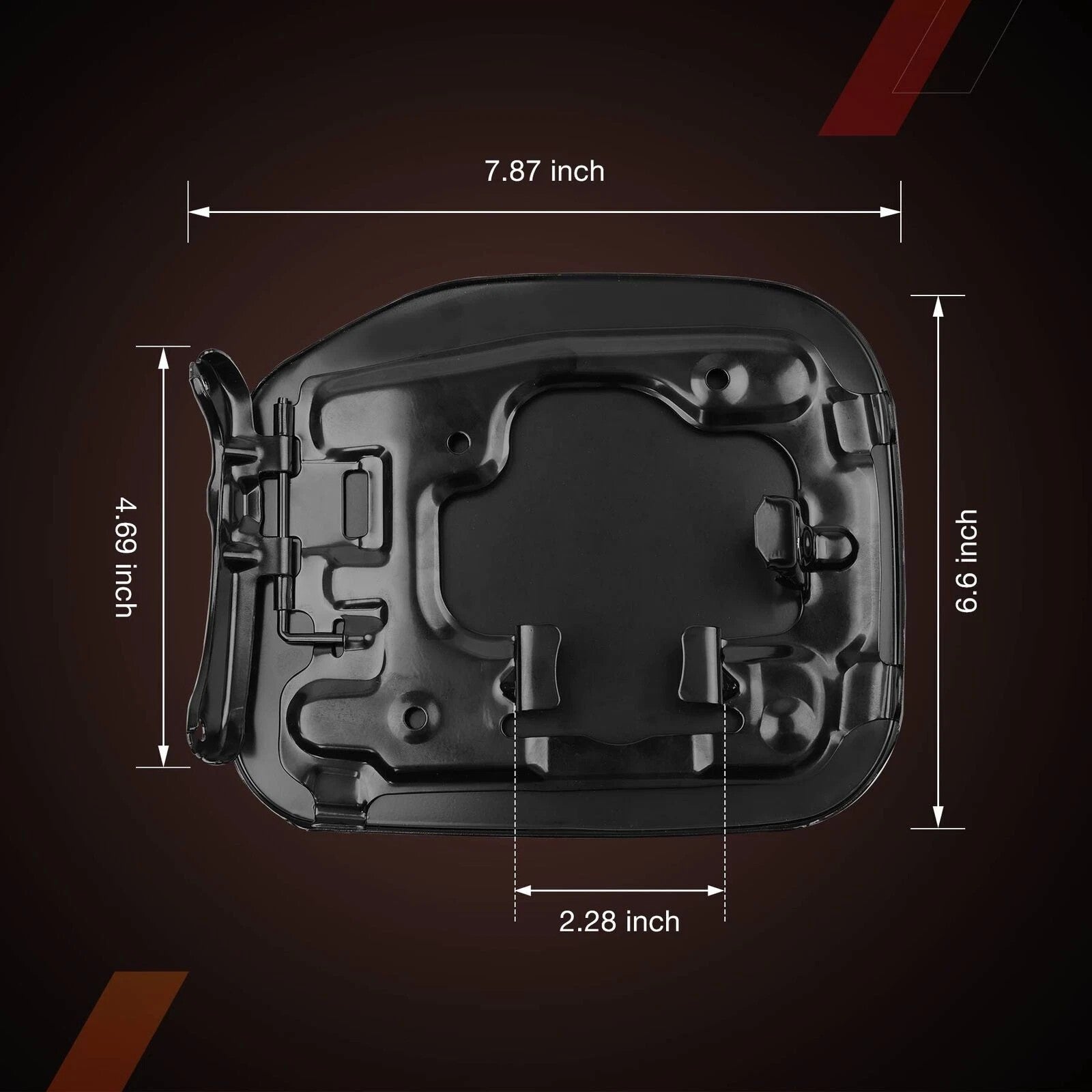 7735035050 Fuel Filler Gas Tank Door Cover Lid Cap for Toyota 4Runner 2003 2009