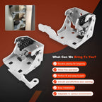 Lower Door Hinge for 2007-14 Chevy Silverado GMC Sierra Driver Passenger Side