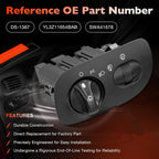 Headlight Switch with Fog Light Function for 2000 2004 Ford F150